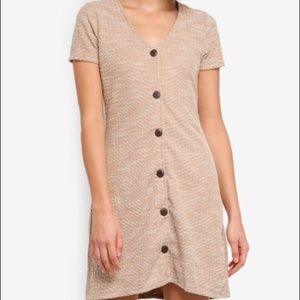 COTTON ON MARLOW BUTTON THROUGH MINI DRESS